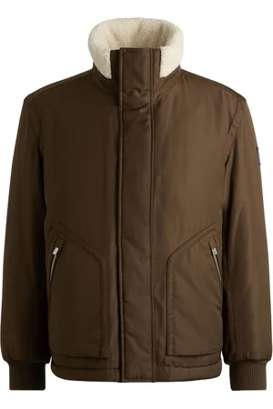 HUGO BOSS Logo patch detailing jacket