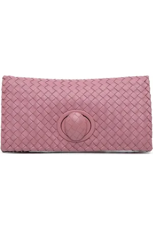 Bottega Veneta 2012-present Nappa Intrecciato Turn Lock clutch bag
