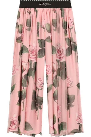 Dolce & Gabbana Floral-print trousers