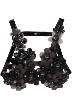 NOIR KEI NINOMIYA Floral-appliqué harness
