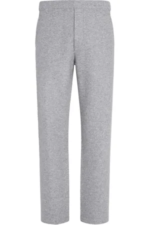 Ermenegildo Zegna Mélange-effect track pants