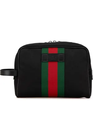 Gucci 2000-2015 Techno Web Canvas clutch bag