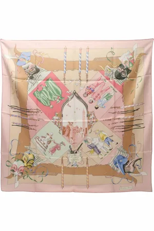 Hermès 2010s Carre 90 Le Carnaval De Venise scarf