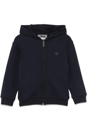 Guess Rubberised-logo hoodie