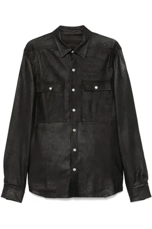 Rick Owens Leather shirt jacket