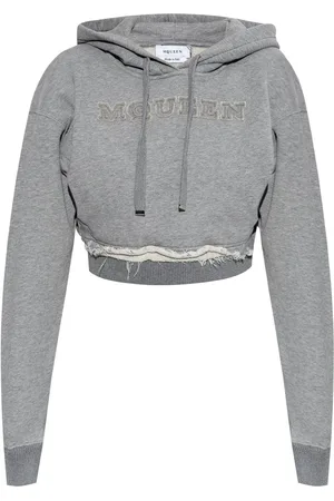 Alexander McQueen Logo-embroidered hoodie