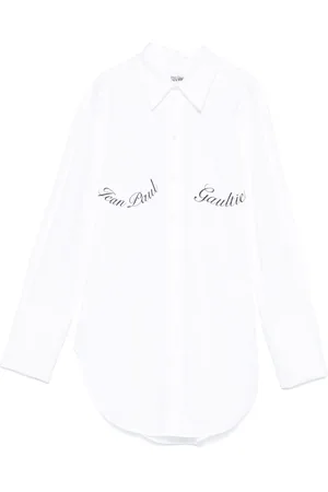 Jean Paul Gaultier Printed poplin shirt