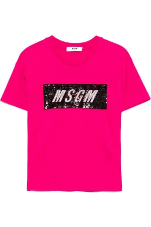 Msgm Emboridery t-shirt