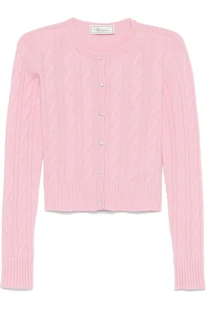 BLUMARINE Cable-knit cardigan