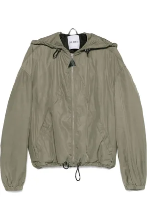 The Attico Hooded bomber jacket