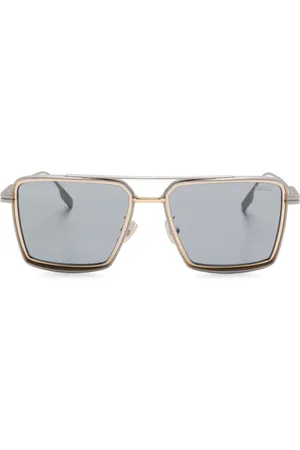 Ermenegildo Zegna Rectangle-frame sunglasses