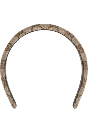 Gucci GG canvas padded hair band