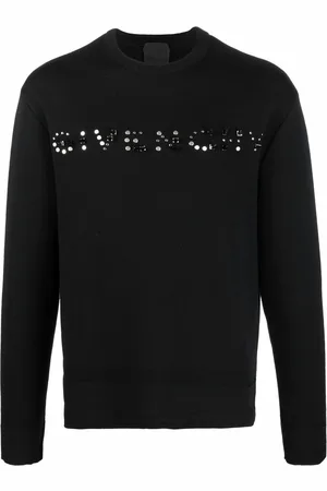 Givenchy Embellished-logo wool jumper