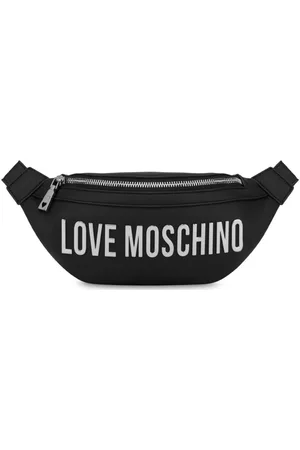 Moschino Logo-plaque belt bag
