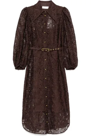 ZIMMERMANN Iluustration midi dress