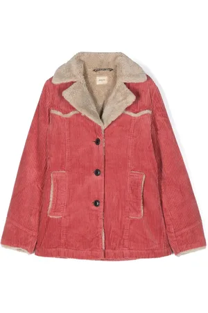 Bellerose TEEN corduroy notched-lapel jacket