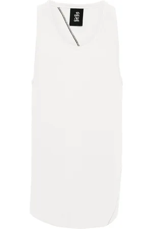 THOM KROM Ladder-stitch tank top