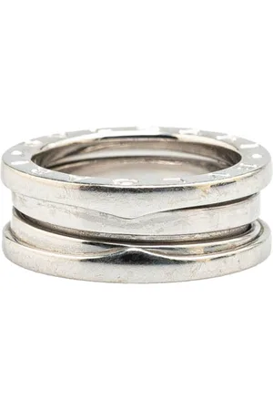 Bvlgari 2000-2024 18K White Gold B.Zero1 Two Band ring