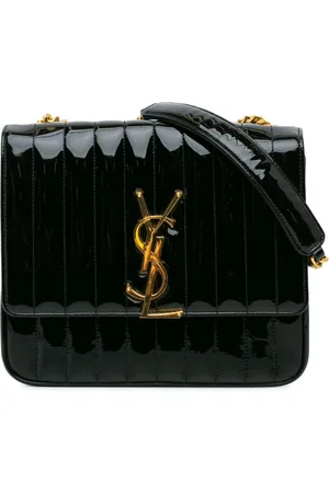 Saint Laurent 2018 Large Patent Vicky crossbody bag