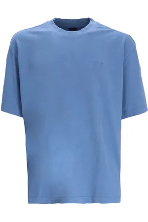 HUGO BOSS Logo-embroidered cotton T-shirt