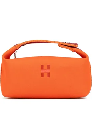 Hermès 21st Century Small Toile Bride A Brac vanity bag