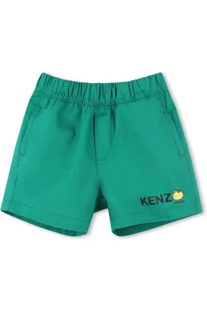 Kenzo Logo-print cotton shorts