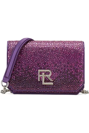 Ralph Lauren Logo plaque shoulder bag