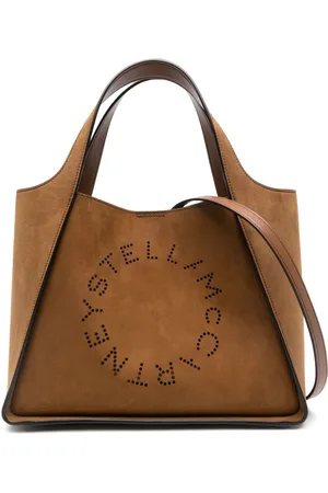 Stella McCartney Perforated-logo tote bag