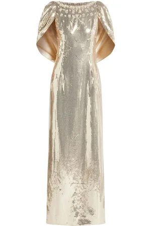 HUISHAN ZHANG Sequinned gown