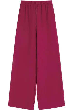 VALENTINO GARAVANI Silk flared trousers