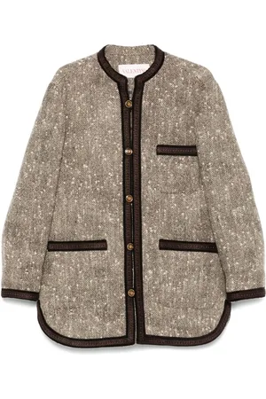 VALENTINO GARAVANI Herringbone coat