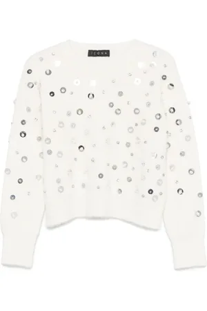 Kaos Sequin-embellished sweater