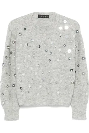 Kaos Sequin-embellished sweater