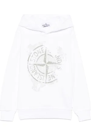 Stone Island Compass-motif hoodie