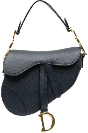 Dior 2018 Mini Grained Calfskin Saddle shoulder bag