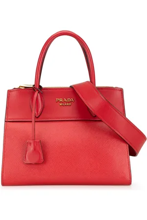 Prada 2013-2024 Saffiano and City Calf Greca Paradigme satchel