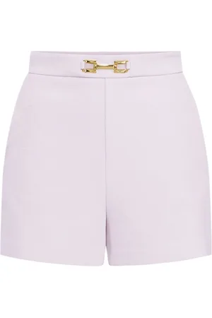 Elisabetta Franchi Logo-engraved shorts