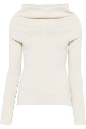 Rick Owens Draped long-sleeves top