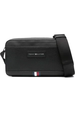 Tommy Hilfiger Logo-debossed messenger bag