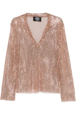 SANTA BRANDS Crystal-embellished tunic