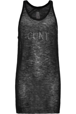 Rick Owens Knitted tank top