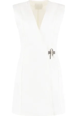 Givenchy 4G padlock denim mini dress