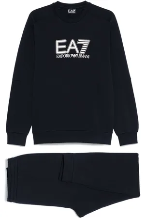 EA7 Logo-print tracksuit