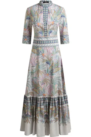 Etro Floral-print maxi dress
