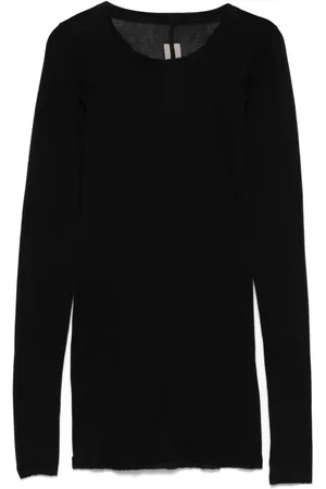 Rick Owens Fine-ribbed long-sleeve T-shirt