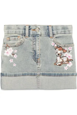 MONNALISA Denim mini skirt