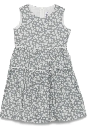 Il gufo Floral-print dress