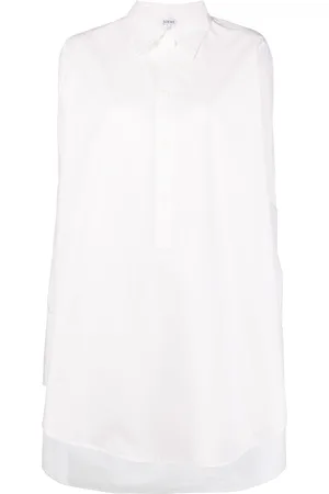 Loewe Poplin long-sleeved shirt dress