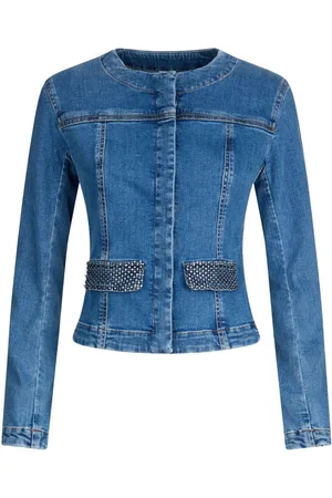 Liu Jo Rhinestone-embellished denim jacket