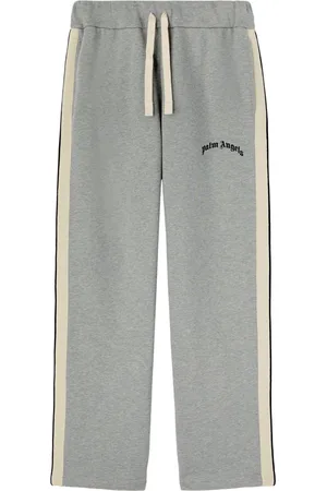 Palm Angels Curved logo print sweatpants